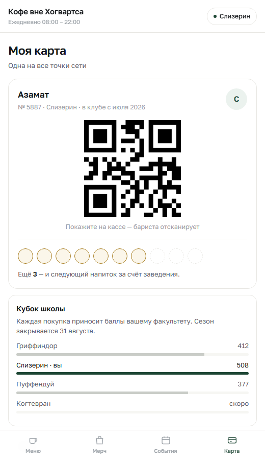 Карта гостя